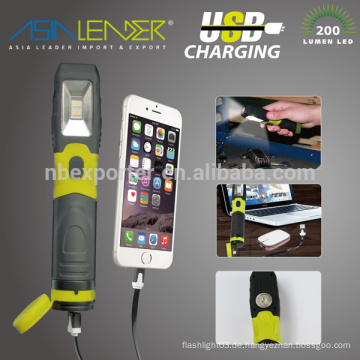 Asia Leader Produkte Shatter-resistent Objektiv 120 Grad Licht Spread Telefon Charger Inspektionslampe